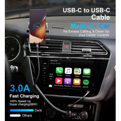 CABLE USB C A C DE 3 PIES - KIYODA