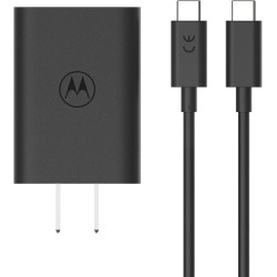 Motorola TurboPower - Cargador de pared USB-C de 68 W + cable de 6.5
