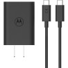 Motorola TurboPower - Cargador de pared USB-C de 68 W + cable de 6.5