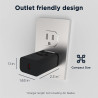 Motorola TurboPower - Cargador de pared USB-C de 68 W + cable de 6.5