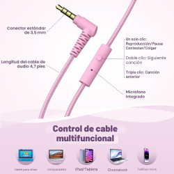 AURICULARES INFANTILES CON MICRÓFONO - AILIHEN