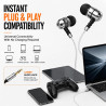 AURICULARES CON CABLE - Sephia SP3060