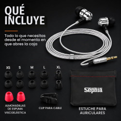 AURICULARES CON CABLE - Sephia SP3060