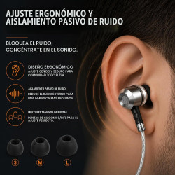 AURICULARES CON CABLE - Sephia SP3060