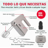 BATIDORA DE MANO INALÁMBRICA - Dash