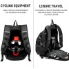 WEPLAN Mochila de motocicleta,Mochila impermeable para casco para hombres,Accesorios de motocicleta,Mochila de viaje