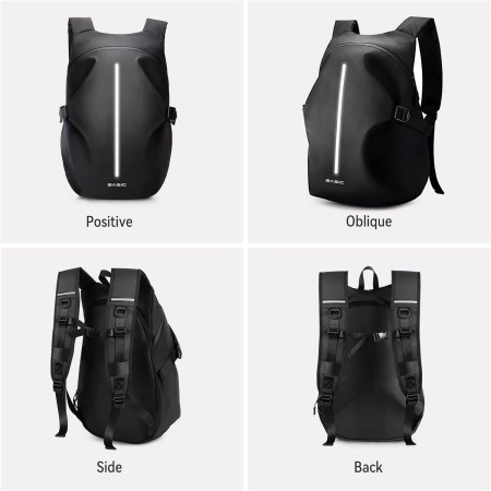 WEPLAN Mochila de motocicleta,Mochila impermeable para casco para hombres,Accesorios de motocicleta,Mochila de viaje