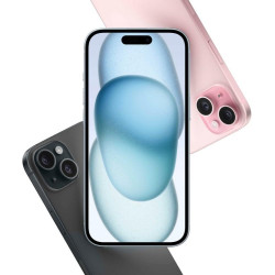 Apple iPhone 15, 128 GB, negro, desbloqueado (reacondicionado)