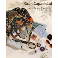 BOLSO CRUZADO DE PANA PARA MUJER - Miss Adola
