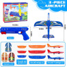 PAQUETE DE 3 JUGUETES LANZADORES DE AVIONES - LJZJ