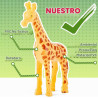 60 PIEZAS DE JUGUETES DE ANIMALES DE ZOOLÓGICO - Yeonha Toys