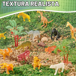 60 PIEZAS DE JUGUETES DE ANIMALES DE ZOOLÓGICO - Yeonha Toys