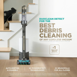 Shark® PowerDetect® Pet Plus Aspiradora inalámbrica limpia y vacía, IP3253