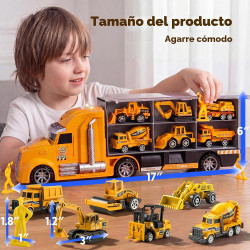 JUEGO DE CAMIONES DE CONSTRUCCIÓN 25 EN 1 - JOYIN