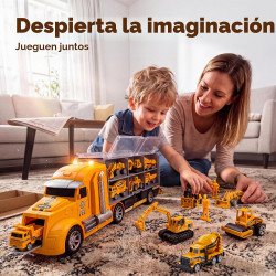 JUEGO DE CAMIONES DE CONSTRUCCIÓN 25 EN 1 - JOYIN