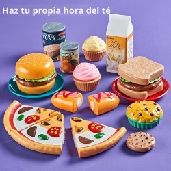 COMIDA DE JUEGO DE SIMULACIÓN PARA COCINA DE NIÑOS - LAUGIGLE
