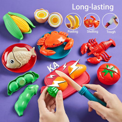 COMIDA DE JUEGO DE SIMULACIÓN PARA COCINA DE NIÑOS - LAUGIGLE