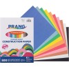 Prang (Formerly Art Street), papel de construcción, 10 colores surtidos, peso estándar, 9 x 12 pulgadas, 500 hojas