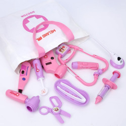 KIT MÉDICO DE JUGUETE PARA NIÑAS - Meland