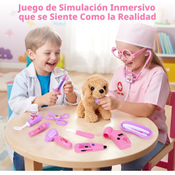 KIT MÉDICO DE JUGUETE PARA NIÑAS - Meland