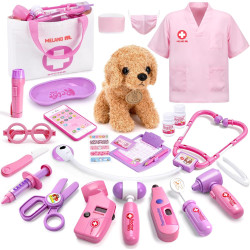 KIT MÉDICO DE JUGUETE PARA NIÑAS - Meland