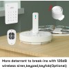 GRSICO - Sistema de alarma WiFi, sistema de alarma inteligente para el hogar, kit de 9 piezas, sistema de alarma para bricolaje,