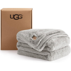 UGG Euphoria - Manta de felpa de piel sintética, 50 x 70 pulgadas, color