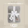 UGG Euphoria - Manta de felpa de piel sintética, 50 x 70 pulgadas, color