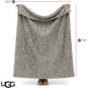 UGG Adalee - Manta para sofá, manta de piel sintética, 50 x 70 pulgadas
