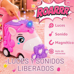 CAMIÓN DE JUGUETE DE UNICORNIO 13 EN 1 - Liunkeng