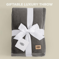 UGG Bliss - Manta de felpa suave de vellón para cama o sofá