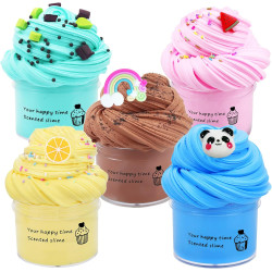 PAQUETE DE 5 KITS DE SLIME DE MANTEQUILLA - ZeweierSlime