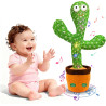 JUGUETE INTERACTIVO DE CACTUS PARLANTE QUE BAILA - Hunfur