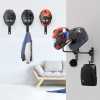 LIFXIZE Soporte de pared para casco giratorio de 180° para motocicleta, bicicleta, carreras, ropa exterior, equipo deportivo