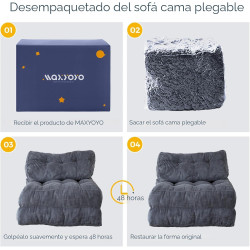 MAXYOYO Sofá Cama Plegable