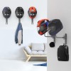 LIFXIZE Soporte de pared para casco giratorio de 180° para motocicleta, bicicleta, carreras, ropa exterior, equipo deportivo