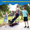 JUEGO DE BALONCESTO ARCADE CON 4 PELOTAS Y ARO PARA NIÑOS - JOYIN