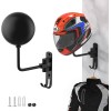 LIFXIZE Soporte de pared para casco giratorio de 180° para motocicleta, bicicleta, carreras, ropa exterior, equipo deportivo