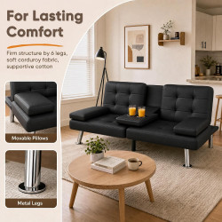 Flamaker Sofá Cama Futón Moderno