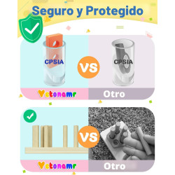 JUGUETES MONTESSORI PARA NIÑOS Y NIÑAS - Yetonamr