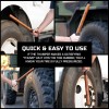 Big Rig Defense: Hickory Stick Tire Thumper - Golpeador de neumáticos de murciélago de pescado - Herramienta de camioneros para