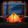 Alarma de viaje perimetral - Sensor de movimiento portátil para acampar-1 receptor+2 sensores
