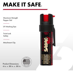 Lanzador de proyectiles de pimienta Sabre para defensa del hogar