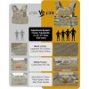 OneTigris Chaleco táctico multicam