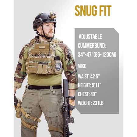 OneTigris Chaleco táctico multicam