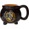 Silver Buffalo HP11833D Harry Potter Hogwarts - Taza de cerámica, diseño 3D esculpido con brillos y la imagen de un escudo de