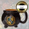 Silver Buffalo HP11833D Harry Potter Hogwarts - Taza de cerámica, diseño 3D esculpido con brillos y la imagen de un escudo de