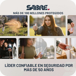 SABRE Spray de pimienta defensa 3 en 1