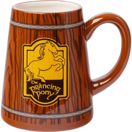 Silver Buffalo HP11833D Harry Potter Hogwarts - Taza de cerámica, diseño 3D esculpido con brillos y la imagen de un escudo de