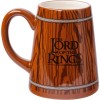 Silver Buffalo HP11833D Harry Potter Hogwarts - Taza de cerámica, diseño 3D esculpido con brillos y la imagen de un escudo de